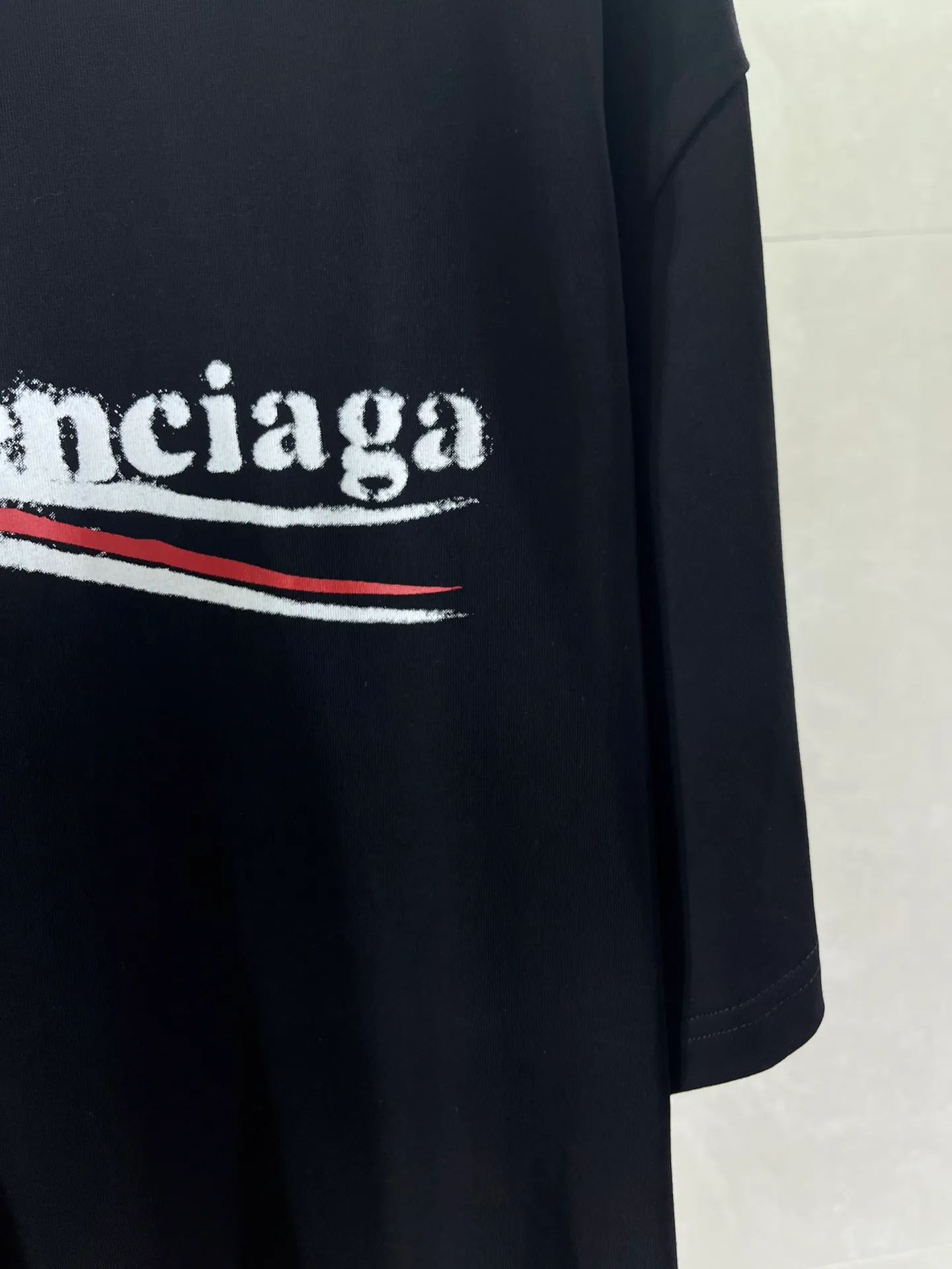 100💰 -BALENCIAGA- New Arrival T . 300 . Classic 、 Breathable Os Same Style ：Black Size：XS L 8112